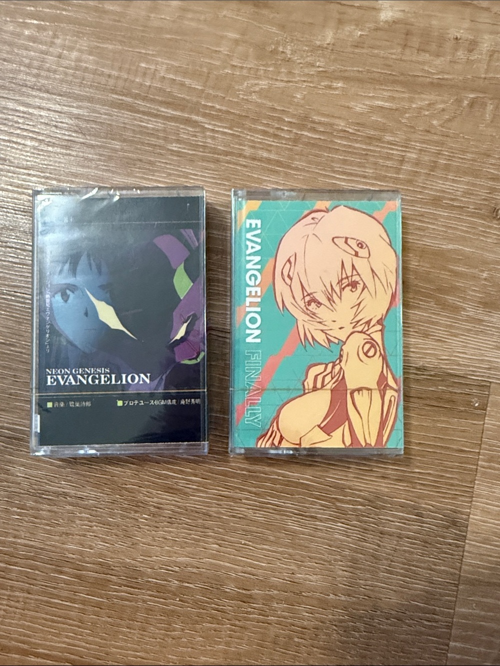 Neon Genesis Evangelion Cassette Tapes – Rei and EVA Covers